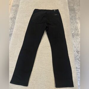 Seven for all mankind Black Karah Crop Jeans